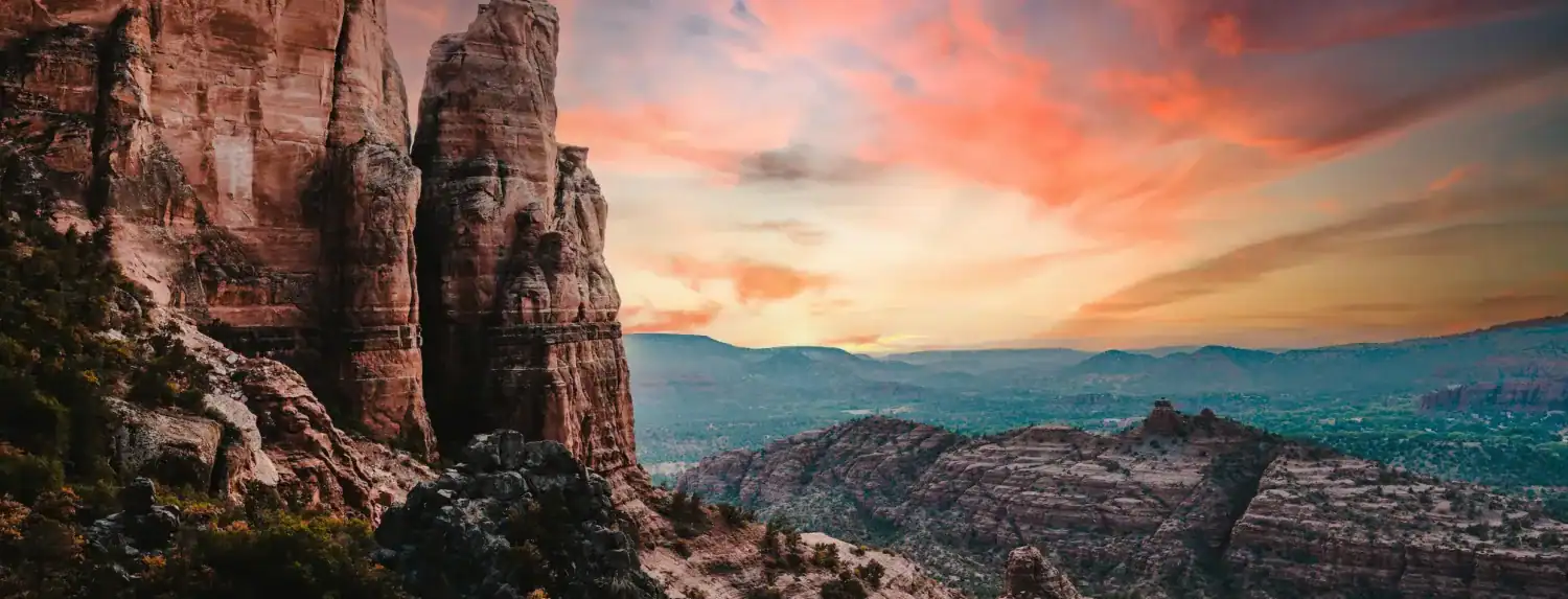 Sedona canyon sunset — quantum healing and electrosensitivity by Tanimara Layla